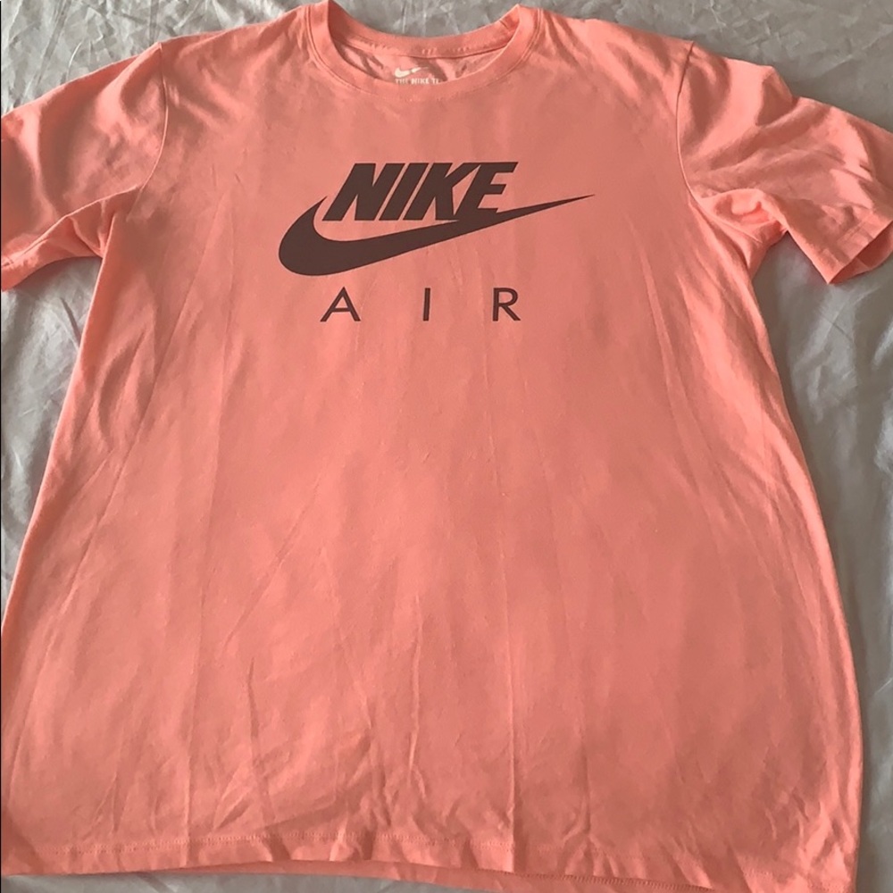 Nike air t-shirt. Color, coral